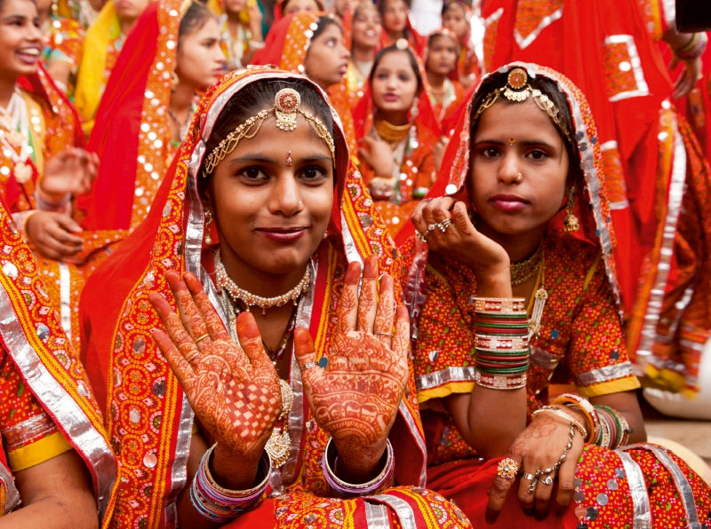 Rajasthan, Indien - Pushkar Mela - CALVENDO Foto-Puzzle - calvendoverlag 29.99