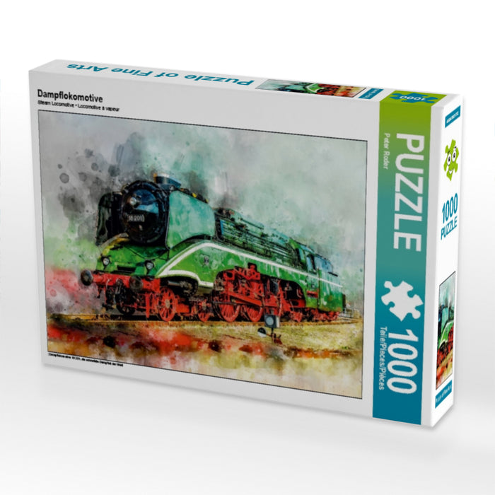 Dampflokomotive - CALVENDO Foto-Puzzle - calvendoverlag 29.99