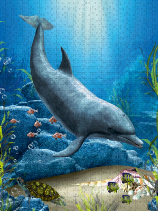 Die Welt der Delfine - CALVENDO Foto-Puzzle - calvendoverlag 29.99