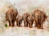 Elefanten - künstlerische Impressionen der größten noch lebenden Landtiere - CALVENDO Foto-Puzzle - calvendoverlag 29.99