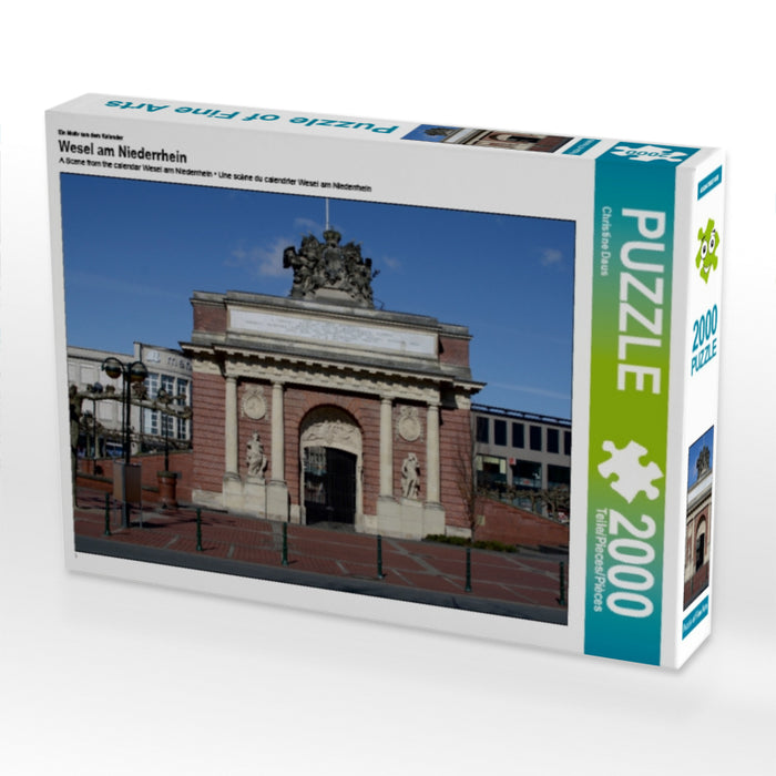 Wesel am Niederrhein - CALVENDO Foto-Puzzle - calvendoverlag 39.99