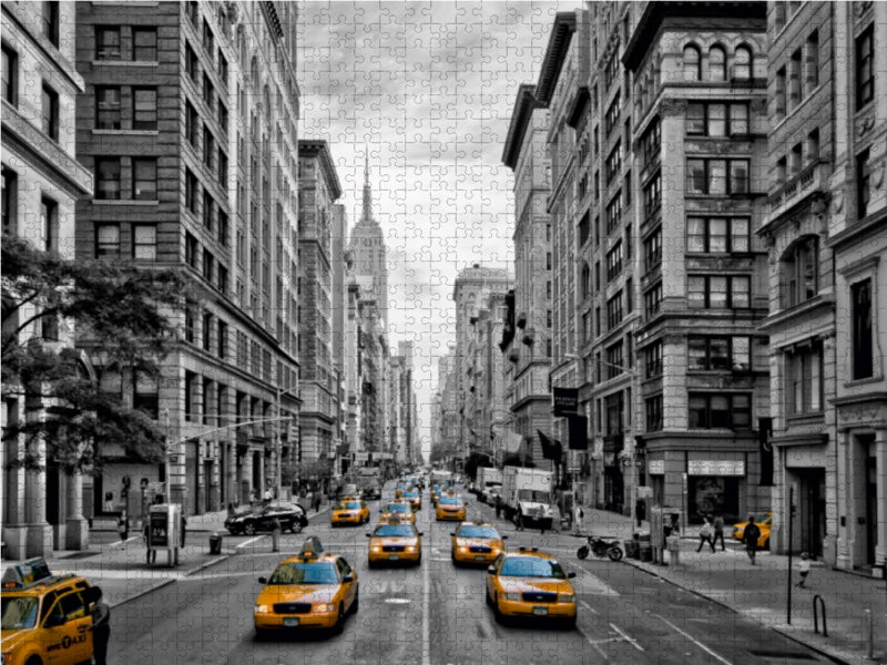 5th Avenue NYC Verkehr - CALVENDO Foto-Puzzle - calvendoverlag 39.99