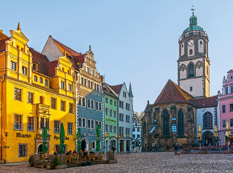 Markt mit Frauenkirche in Meißen - CALVENDO Foto-Puzzle - calvendoverlag 29.99