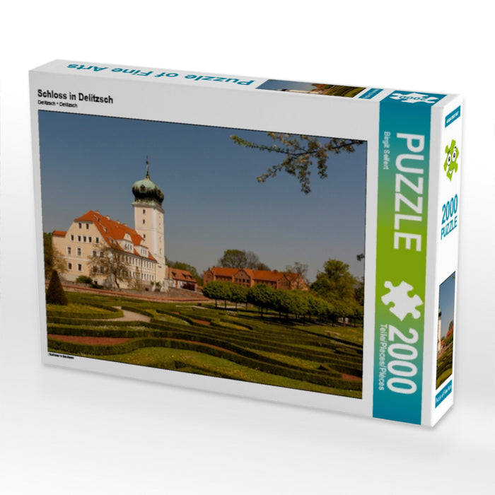 Schloss in Delitzsch - CALVENDO Foto-Puzzle - calvendoverlag 29.99