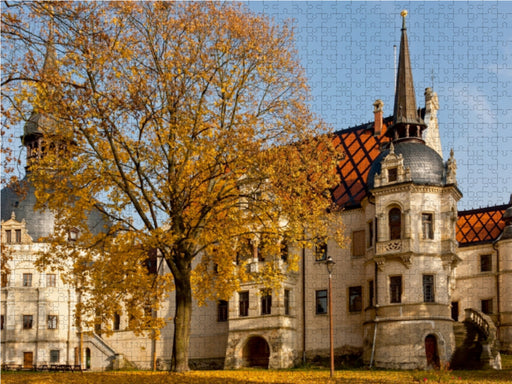 Schloss Schönfeld unweit Großenhain - CALVENDO Foto-Puzzle - calvendoverlag 29.99