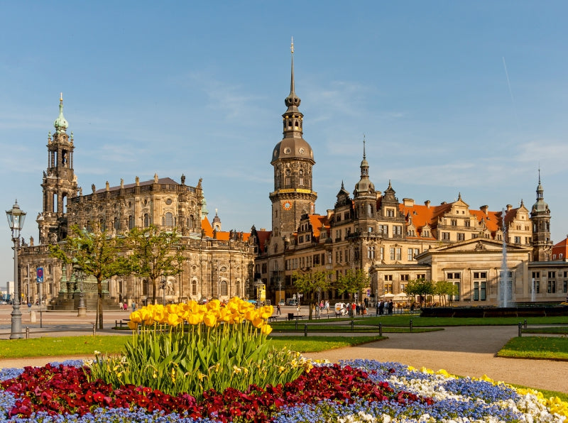 Hofkirche und Residenzschloss Dresden - CALVENDO Foto-Puzzle - calvendoverlag 29.99