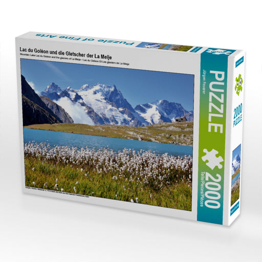 Lac du Goléon und die Gletscher der La Meije - CALVENDO Foto-Puzzle - calvendoverlag 29.99