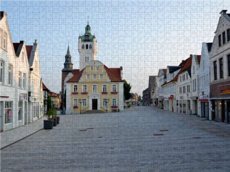 Rathaus & Marktplatz - Verden/Aller 2000 Teile Puzzle quer - CALVENDO Foto-Puzzle'