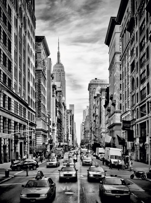 NYC 5th Avenue Monochrom - CALVENDO Foto-Puzzle - calvendoverlag 39.99