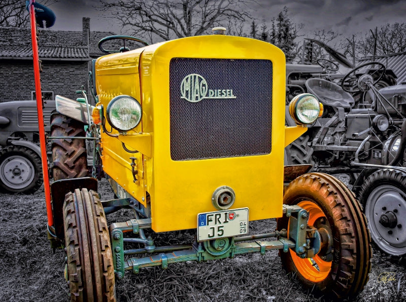 Oldtimer Traktor Miag - CALVENDO Foto-Puzzle - calvendoverlag 39.99