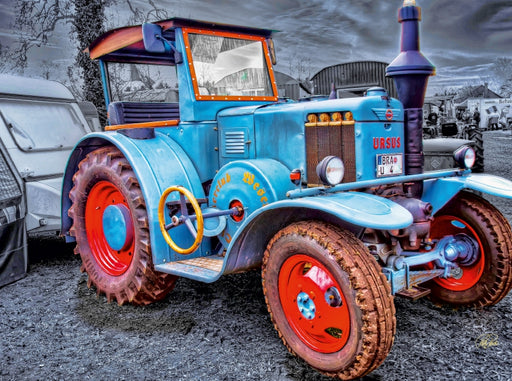 Oldtimer Traktor Ursus - CALVENDO Foto-Puzzle - calvendoverlag 39.99