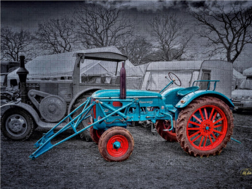 Oldtimer Traktor Hanomag - CALVENDO Foto-Puzzle - calvendoverlag 39.99