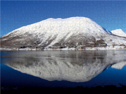 Impressionen von Norwegens Bergwelt im Winter - CALVENDO Foto-Puzzle - calvendoverlag 39.99