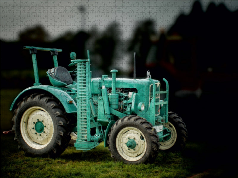 Oldtimer Traktor MAN - CALVENDO Foto-Puzzle - calvendoverlag 29.99