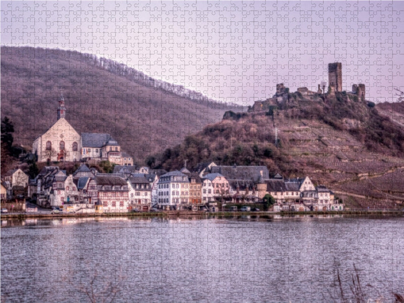 Beilstein und Burgruine Metternich - CALVENDO Foto-Puzzle - calvendoverlag 39.99