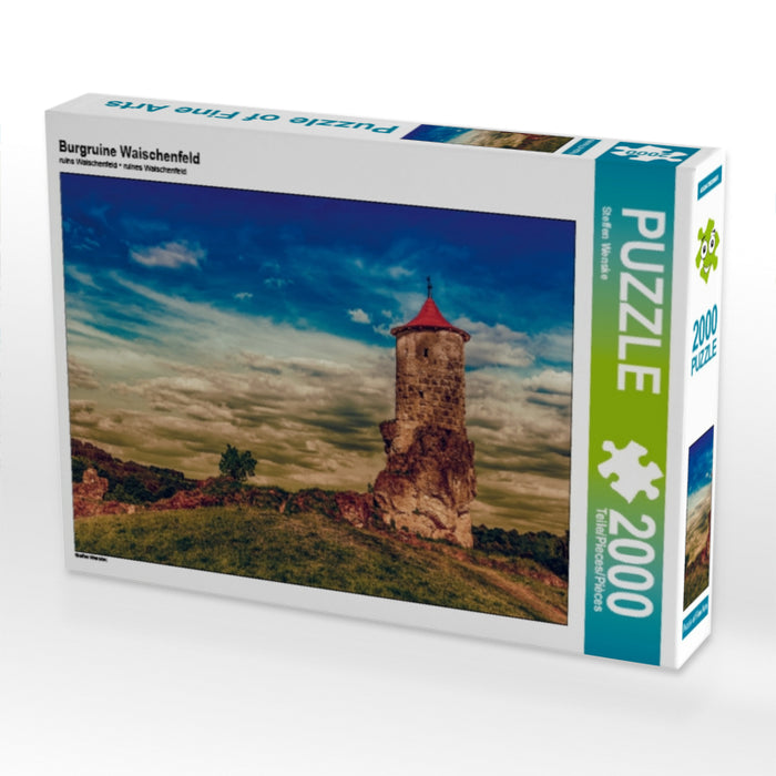 Burgruine Waischenfeld - CALVENDO Foto-Puzzle - calvendoverlag 39.99