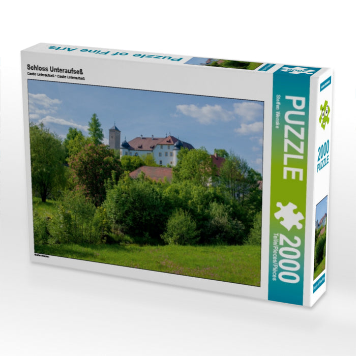 Schloss Unteraufseß - CALVENDO Foto-Puzzle - calvendoverlag 39.99