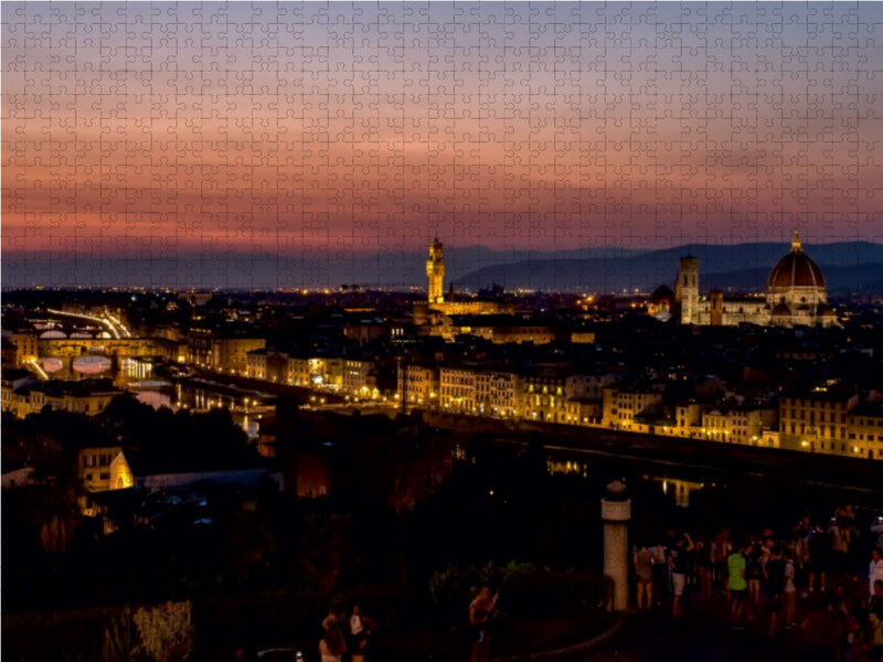 Über den Dächern von Florenz - CALVENDO Foto-Puzzle - calvendoverlag 39.99