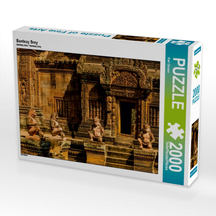 Banteay Srey - CALVENDO Foto-Puzzle - calvendoverlag 39.99