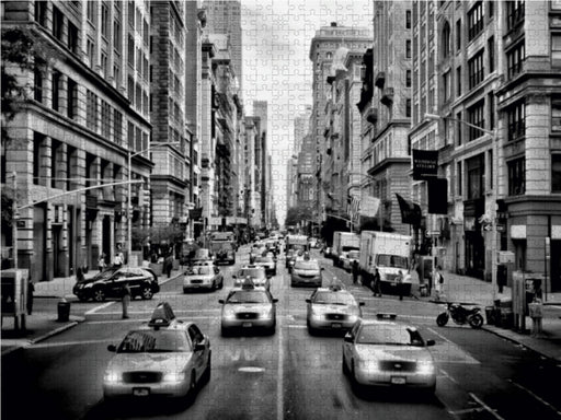 NYC 5th Avenue Monochrom - CALVENDO Foto-Puzzle - calvendoverlag 29.99