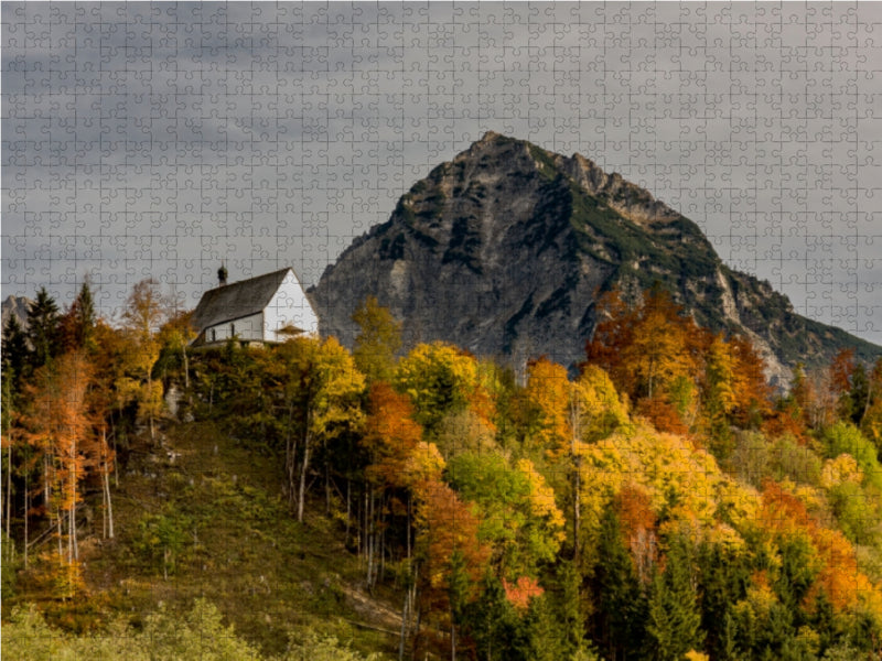 Schöllanger Burg Kirche - CALVENDO Foto-Puzzle - calvendoverlag 29.99