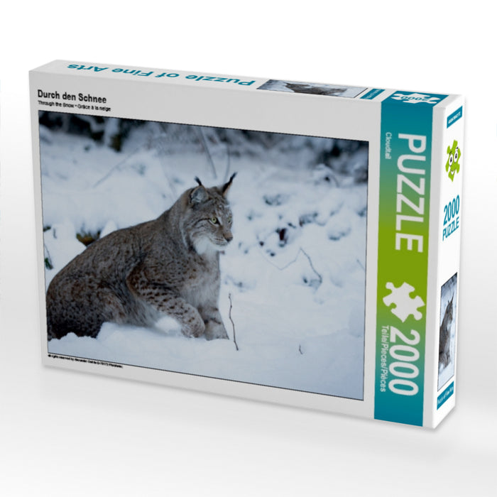 Durch den Schnee - CALVENDO Foto-Puzzle - calvendoverlag 39.99