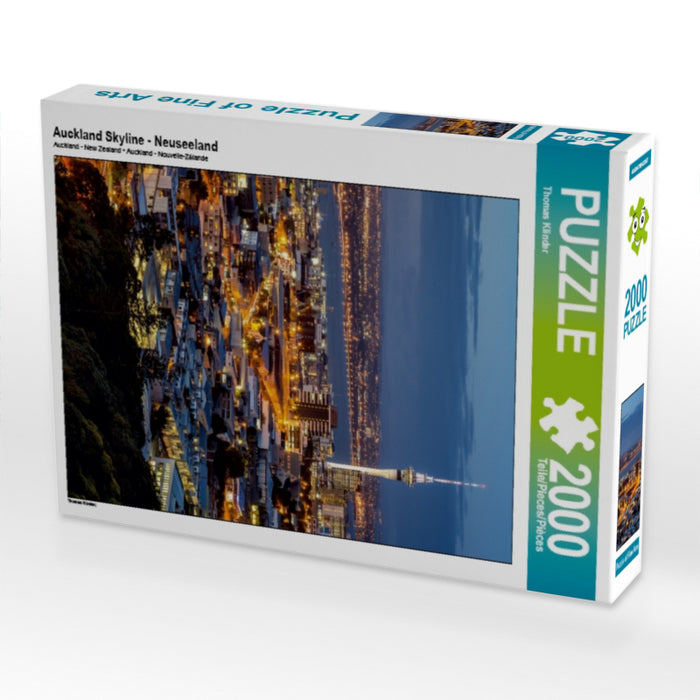 Auckland Skyline - Neuseeland - CALVENDO Foto-Puzzle - calvendoverlag 39.99