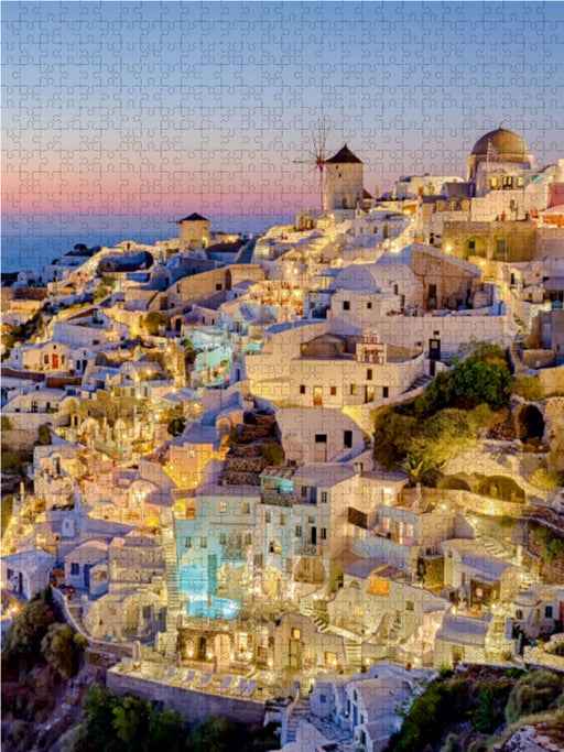 Santorin - Griechenland - CALVENDO Foto-Puzzle - calvendoverlag 39.99