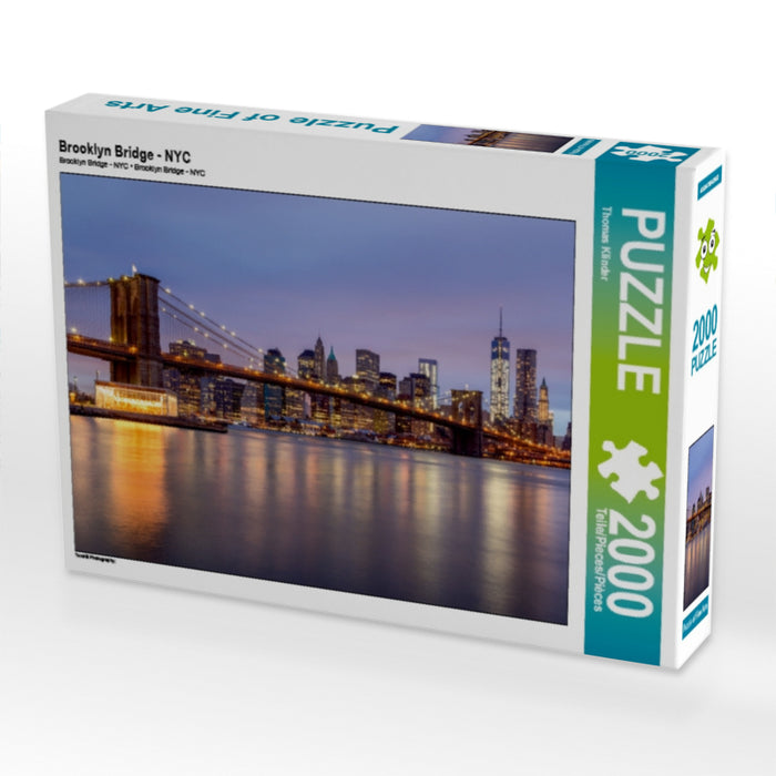 Brooklyn Bridge - NYC - CALVENDO Foto-Puzzle - calvendoverlag 39.99