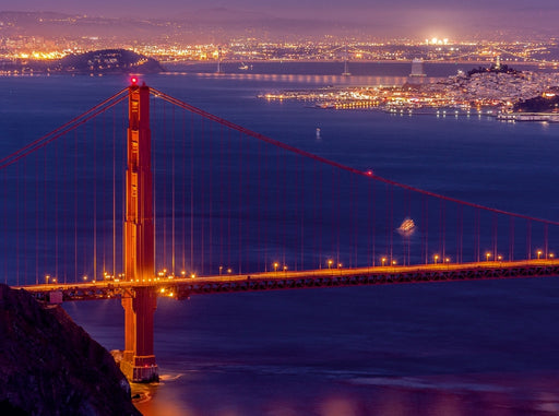 Golden Gate Bridge - San Francisco - CALVENDO Foto-Puzzle - calvendoverlag 39.99