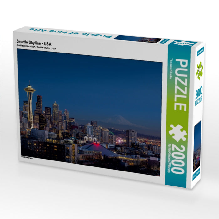 Seattle Skyline - USA - CALVENDO Foto-Puzzle - calvendoverlag 39.99