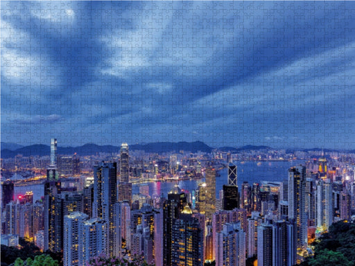 Hong Kong - China - CALVENDO Foto-Puzzle - calvendoverlag 39.99