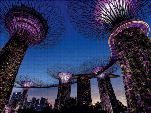 Garden by the Bay - Singapur - CALVENDO Foto-Puzzle - calvendoverlag 39.99