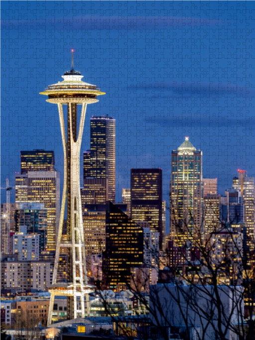 Seattle - Moderne Stadt des Nordwestens - CALVENDO Foto-Puzzle - calvendoverlag 39.99