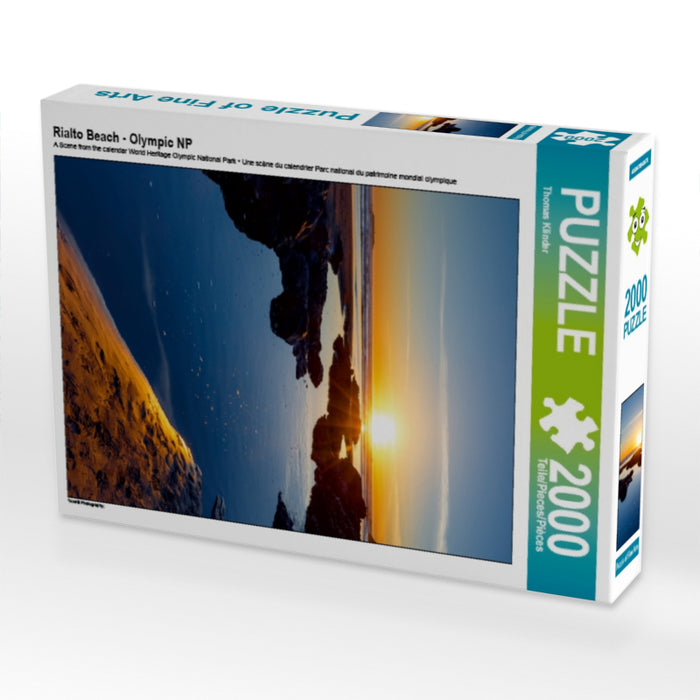 Rialto Beach - Olympic NP - CALVENDO Foto-Puzzle - calvendoverlag 39.99