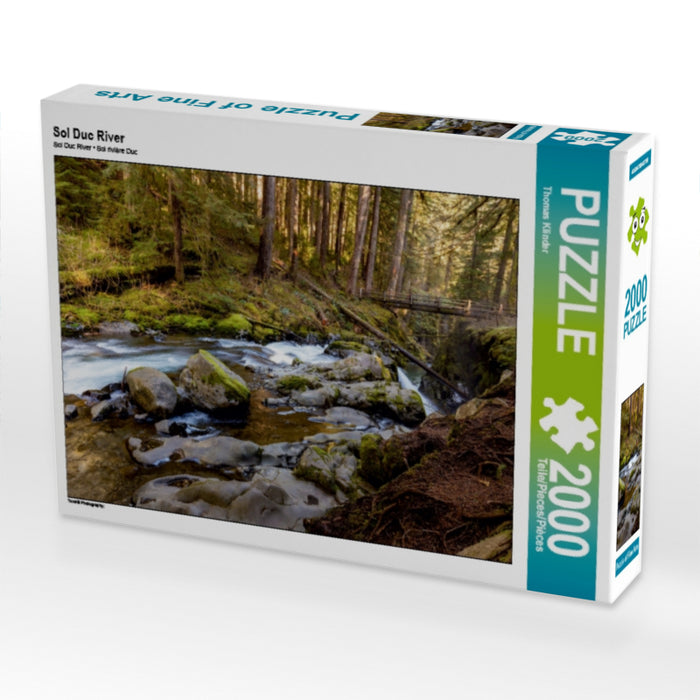 Sol Duc River - CALVENDO Foto-Puzzle - calvendoverlag 39.99