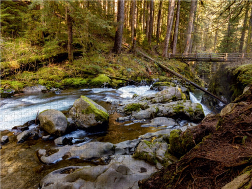 Sol Duc River - CALVENDO Foto-Puzzle - calvendoverlag 39.99