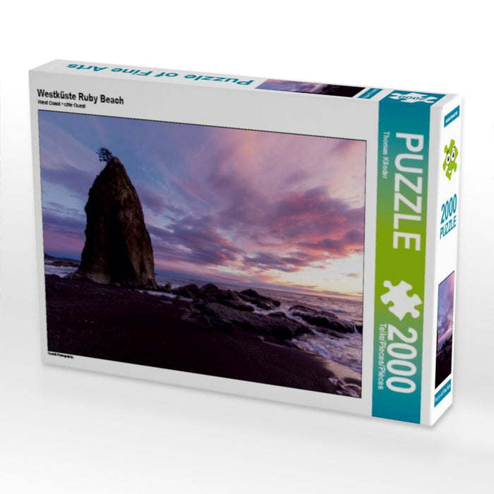 Westküste Ruby Beach - CALVENDO Foto-Puzzle - calvendoverlag 39.99