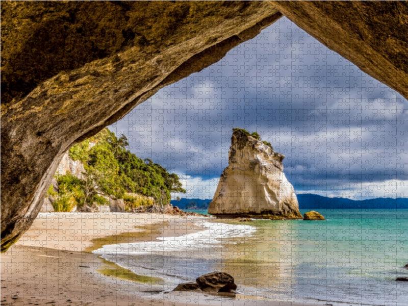 Cathedral Cove - Neuseeland - CALVENDO Foto-Puzzle - calvendoverlag 29.99