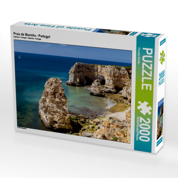 Praia de Marinha - Portugal - CALVENDO Foto-Puzzle - calvendoverlag 39.99