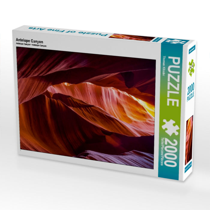 Antelope Canyon - CALVENDO Foto-Puzzle - calvendoverlag 39.99