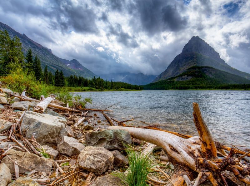 Swiftcurrent Lake 2000 Teile Puzzle quer - CALVENDO Foto-Puzzle'