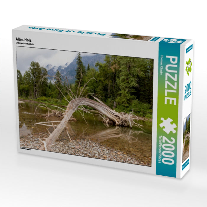 Altes Holz - CALVENDO Foto-Puzzle - calvendoverlag 39.99