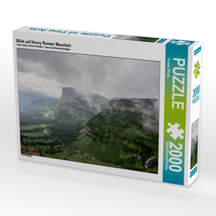 Blick auf Heavy Runner Mountain - CALVENDO Foto-Puzzle - calvendoverlag 39.99