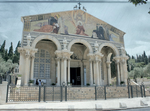 Kirche der Nationen am Garten Gethsemane - CALVENDO Foto-Puzzle - calvendoverlag 39.99