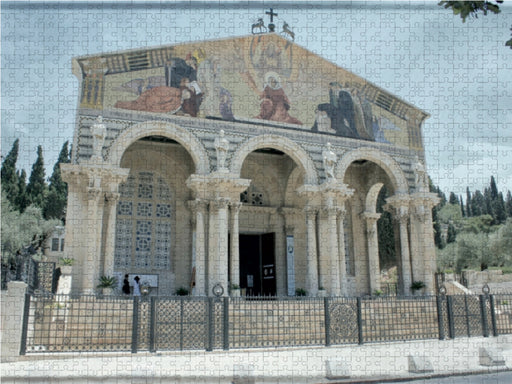 Kirche der Nationen am Garten Gethsemane - CALVENDO Foto-Puzzle - calvendoverlag 39.99