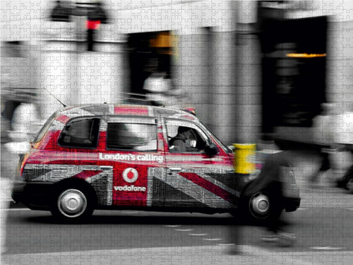 Taxis in London - CALVENDO Foto-Puzzle - calvendoverlag 29.99