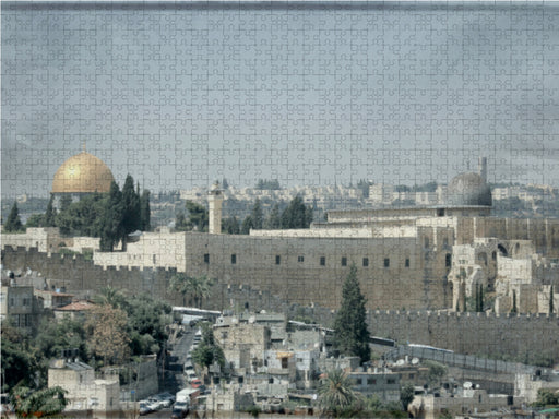Altstadtmauer Jerusalem - CALVENDO Foto-Puzzle - calvendoverlag 39.99