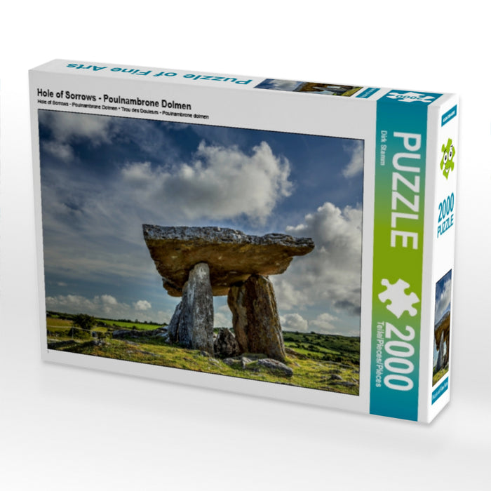 Hole of Sorrows - Poulnambrone Dolmen - CALVENDO Foto-Puzzle - calvendoverlag 39.99