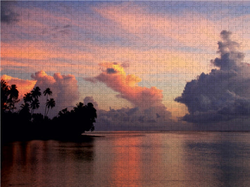 Bucht im Sonnenuntergang - CALVENDO Foto-Puzzle - calvendoverlag 39.99